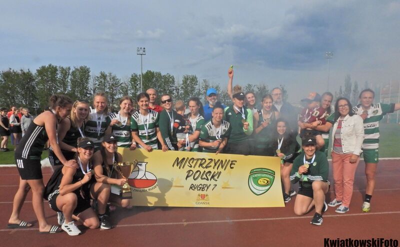 Rugby: Biało-Zielone Ladies Gdańsk mistrzyniami Polski!