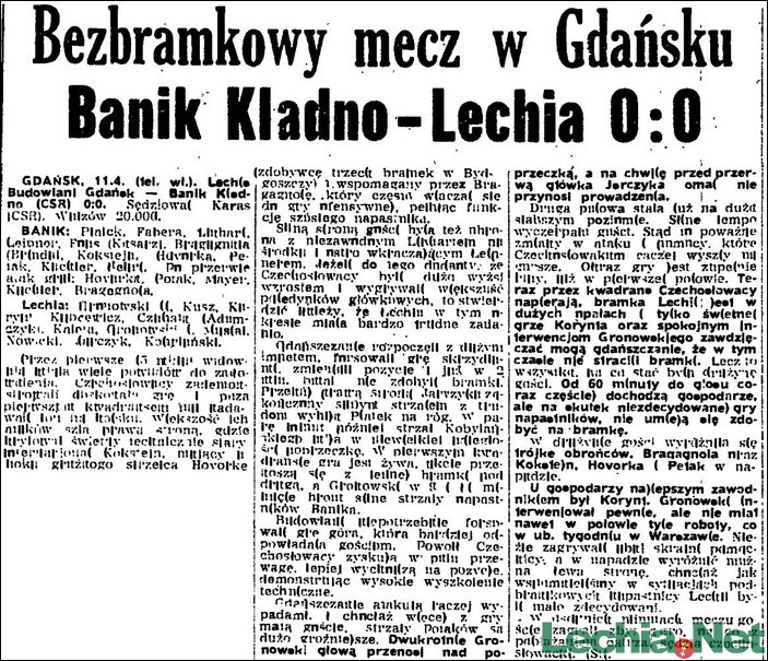 1955.04.12.bezbramkowy mecz w gdansku ps