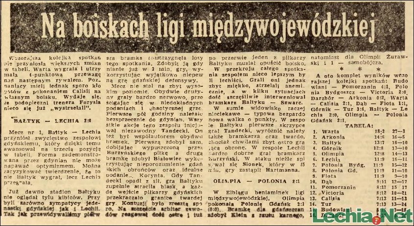 1967.10.16.Bałtyk Gdynia-Lechia 2:0