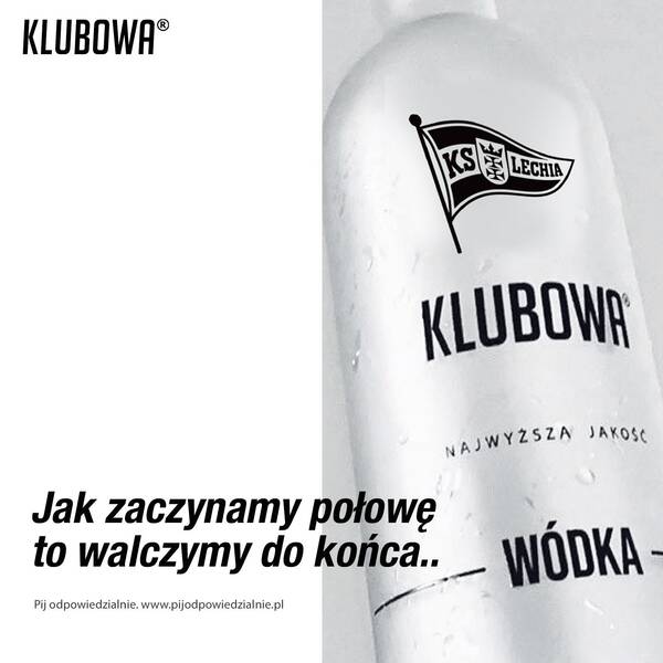 KLUBOWA® - wódka kibiców Lechii Gdańsk