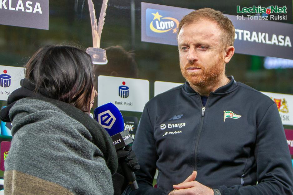 Trener Lechii Piotr Stokowiec na konferencji po meczu Lechia Gdańsk - Wisła Płock [wideo]