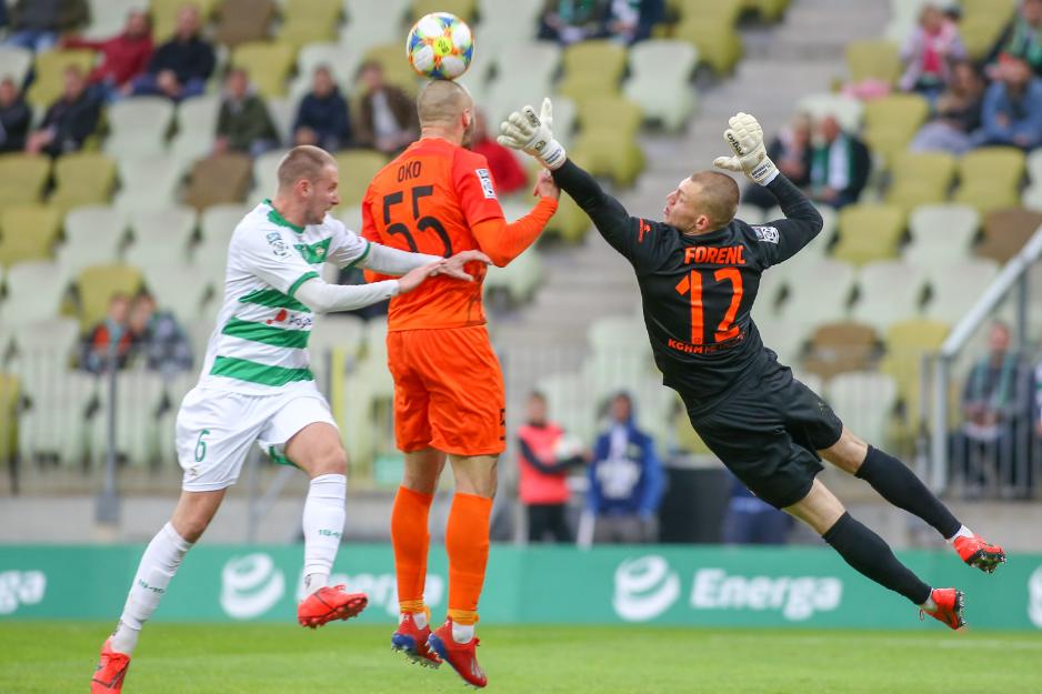 Konferencja prasowa po meczu Lechia Gdańsk-Zagłębie Lubin