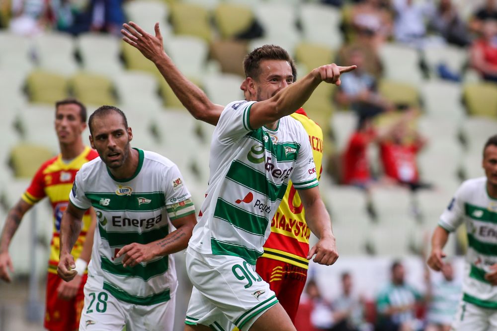  Mecz Lechia-Jagiellonia 1:1 w obiektywie