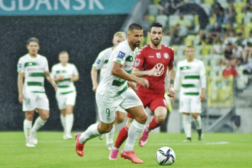 Mecz Lechia vs. FK Paneveżys w obiektywie