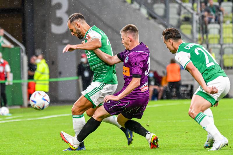 07.07.2022 GDANSKPILKA NOZNA LIGA KONFERENCJI EUROPY SEZON 2022/2023MECZ LECHIA GDANSK - AKADEMIJA PANDEVN/Z DAVID STECFOT. ANNA LANGOWSKA / LECHIA.NET