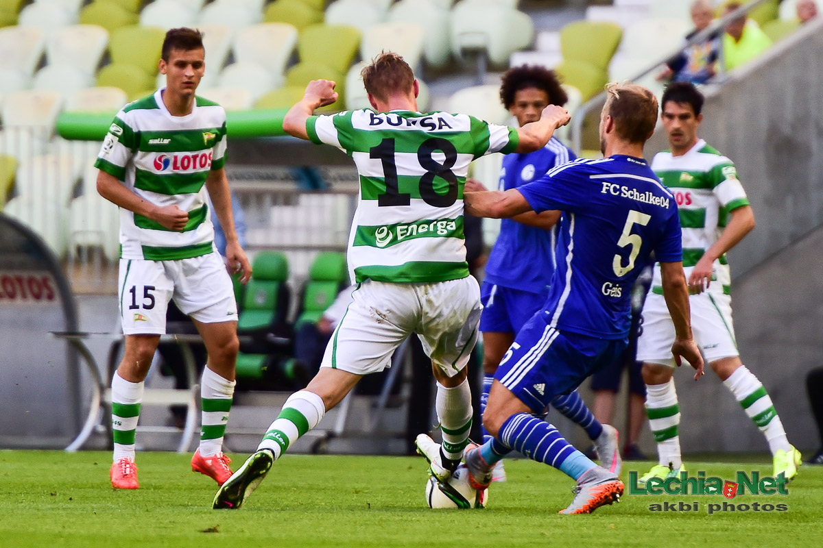 2015-07-22 Lechia Gdańsk - Schalke 04 Gelsenkirchen 0:1 *** fot. Arkadiusz Buczyński / Akbi Photos *** www.akbiphotos.pl 