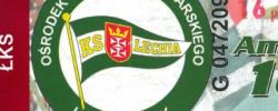 Bilet z sezonu 2005-2006 z meczu 2005.10.16.Lechia Gdańsk-ŁKS Łódź