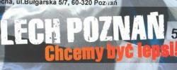 Bilet z sezonu 2009-2010 ze spotkania 2010.04.28.Lech Poznań-Lechia Gdańsk