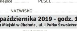 Bilet z sezonu 2019-2020 ze spotkania 2019.10.30.Chełmianka Chełm-Lechia Gdańsk