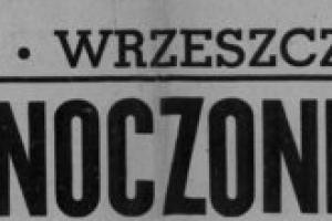 Plakat z sezonu 1946 ze spotkania 1946.06.09 Lechia Gdańsk-Zjednoczenie Łódź