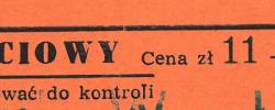 Bilet ze spotkania 1972.10.01.Lechia Gdańsk-Śląsk Wrocław