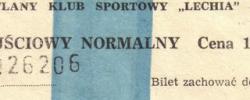 Bilet z sezonu 1983-1984