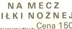 Bilet z sezonu 1994-1995 ze spotkania 1994.08.27.Arka Gdynia-Lechia Gdańsk
