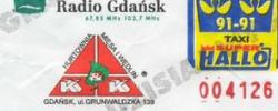 Bilet z sezonu 1995-1996 ze spotkania 1996.05.25.Lechia Gdańsk-Górnik Zabrze