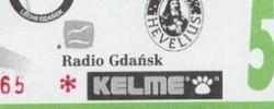 Bilet z sezonu 1996-1997 ze spotkania 1997.04.12.Lechia Gdańsk-Zawisza Bydgoszcz