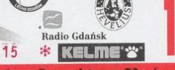 Bilet z sezonu 1996-1997 ze spotkania 1997.04.12.Lechia Gdańsk-Zawisza Bydgoszcz