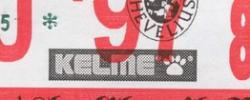 Bilet z sezonu 1996-1997 ze spotkania 1997.05.17.Lechia Gdańsk-Chemik Police