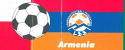 Bilet z sezonu 1998-1999 ze spotkania 1999.03.03.POLSKA-Armenia