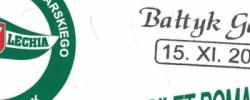 Bilet z sezonu 2003-2004 z meczu 2003.11.15.Lechia Gdańsk-Bałtyk Gdynia