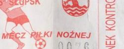 Bilet z sezonu 2003-2004 z meczu 2004.04.17.Gryf Słupsk-Lechia Gdańsk