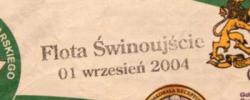 Bilet z sezonu 2004-2005 z meczu 2004.09.01.Lechia Gdańsk-Flota Świnoujście