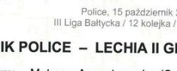 Bilet z sezonu 2011-2012 ze spotkania 2011.10.15.Chemik Police-Lechia II Gdańsk