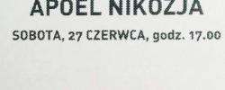 Bilet z sezonu 2014-2015 ze spotkania 2015.06.27.Lechia Gdańsk-Apoel Nikozja