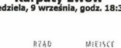 Bilet z sezonu 2018-2019 ze spotkania 2018.09.09.Lechia Gdańsk-Karpaty Lwów