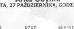 Bilet z sezonu 2018-2019 ze spotkania 2018.10.27.Lechia Gdańsk-Arka Gdynia