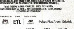 Bilet z sezonu 2021-2022 ze spotkania 2021.08.14.Lechia Gdańsk-Cracovia