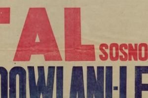 Plakat z sezonu 1955 ze spotkania 1955.04.17 Lechia Gdańsk-Stal Sosnowiec