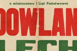 Plakat z sezonu 1958 ze spotkania 1958.08.03 Lechia Gdańsk-Budowlani Opole