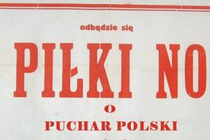 Plakat z sezonu 1963-1964 ze spotkania 1963.09.29 Sparta Gryfice-Lechia Gdańsk