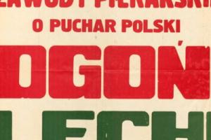 Plakat z sezonu 1966 ze spotkania 1966.11.06 Lechia Gdańsk-Pogoń Szczecin
