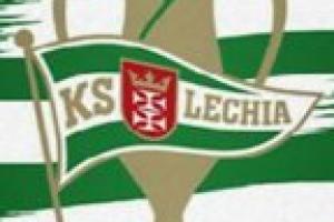 Proporczyk z sezonu 2018/2019 ze spotkania 2019.05.02.Jagiellonia Białystok-Lechia Gdańsk